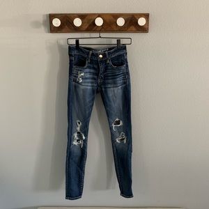 American Eagle Distressed Jeggings